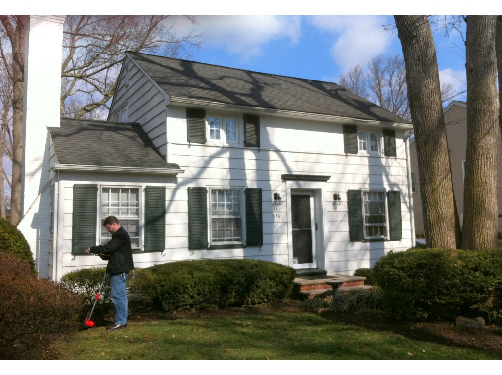 Before Our Home Exterior Painting Pic